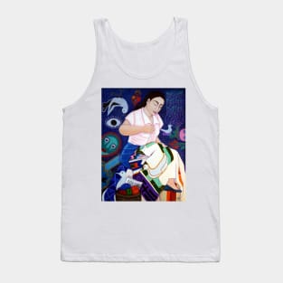 Violeta Parra embroidering the life Tank Top